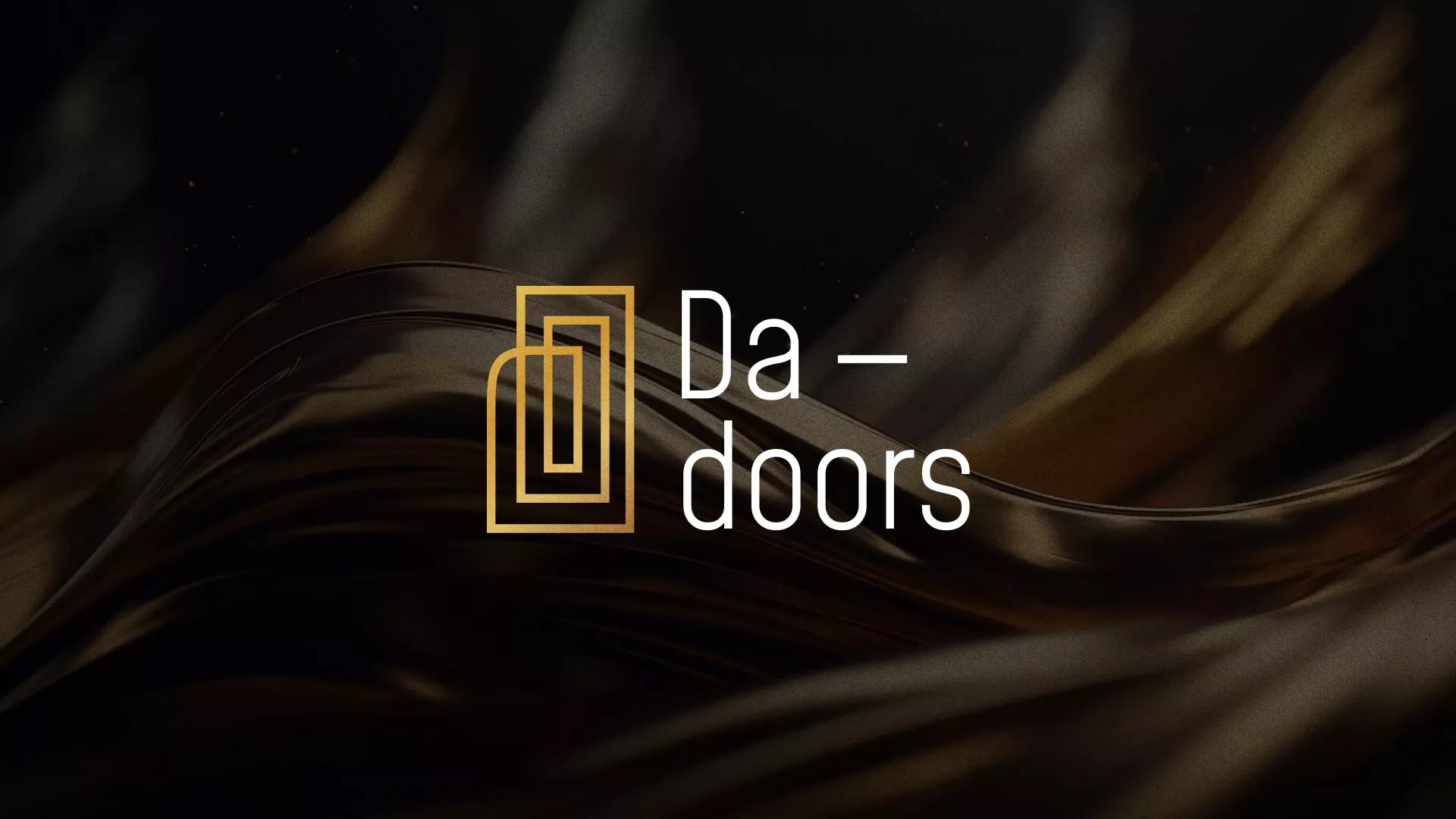 Разработка логотипа для компании «DA-DOORS» в Новомичуринске